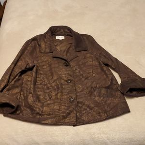 Erin London XL Brown women's jacket